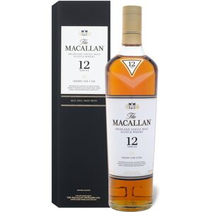 The Macallan Highland Single Malt Scotch Whisky Sherry Oak Cask 12 Jahre 40% Vol