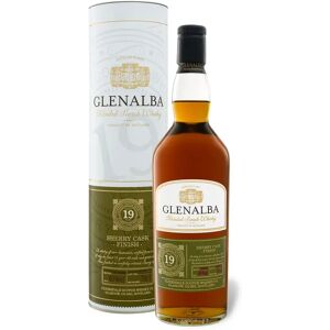 Glenalba Blended Scotch Whisky 19 Jahre Oloroso Sherry Cask Finish mit Geschenkbox 40% Vol