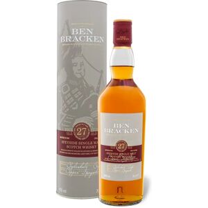 Ben Bracken Speyside Single Malt Scotch Whisky 27 Jahre mit Geschenkbox 40% Vol