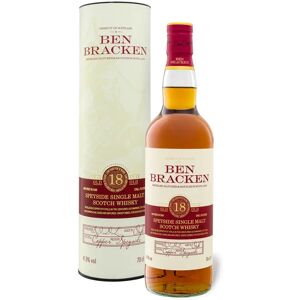 Ben Bracken Speyside Single Malt Scotch Whisky 18 Jahre mit Geschenkbox 41,9% Vol