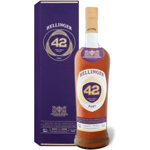 Hellinger 42 Single Malt Whisky Port mit Geschenkbox 46% Vol