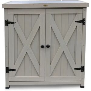 HABAU Gartenschrank »Laura«, 80 x 45 x 92 cm, grau