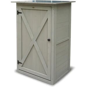 HABAU Gartenschrank »Benno«, 76 x 56 x 117 cm, grau