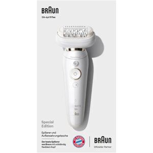 Braun Silk-épil 9 Flex Epilierer für Damen, Special Edition mit Aufbewahrungstasche