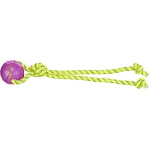 TRIXIE Aqua Toy Spieltau mit Ball, Polyester / TPR, Ø 6 x 40 cm