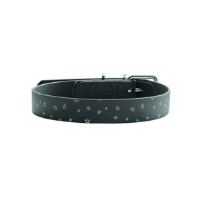 DOG SPORT HUNTER Halsband Convenience Reflect M-L (55), grau Sterne