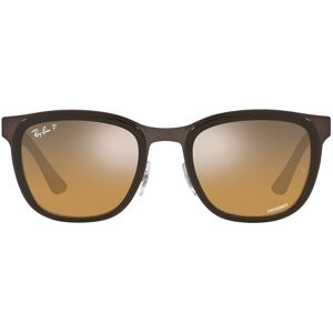 Sonnenbrille Ray-Ban Clyde RB3709 9259A2 Polarisiert Marrone Unisex