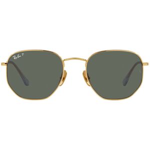 Ray-Ban Sechseckige Sonnenbrille RB8148 921658 Polarisiert Oro Unisex