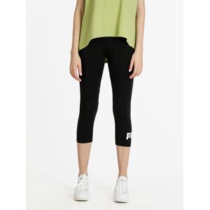 Puma 3/4-Leggings für Damen aus Baumwolle Hosen und Shorts Damen Schwarz Größe XL