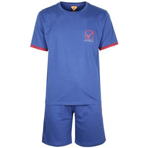 Givova 2-teiliger kurzer Sportanzug für Herren Sportanzüge Herren Blau Größe XL