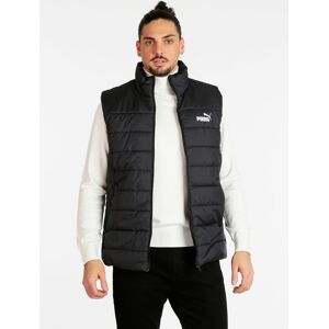 Puma Ess Padded Vest Gefütterte Weste für Herren Weste Herren Schwarz Größe L