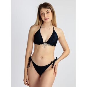 mermaid swimwear Lurex-Bikini-Badeanzug Bikini Damen Blau Größe 46