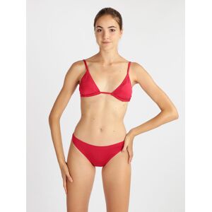 Brilliant Triangel-Bikini-Bademode für Damen Bikini Damen Rot Größe 44