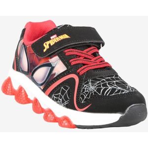 Spiderman Kinder-Sneaker mit Lichtern Sneaker low Junge Schwarz Größe 33