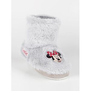 Disney Minnie Pelzschuhe Hausschuhe Hausschuhe Mädchen Grau Größe 26/27