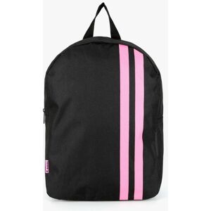 Baggy Stoff Rucksack Rucksäcke Mädchen Schwarz Größe Unica