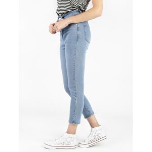 Angelica 2000 Mom Jeans mit Reißverschluss auf der Rückseite Jeans Slim Fit Damen Jeans Größe XS