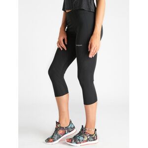 Desigual Sport Leggings 3/4 Leggings Damen Schwarz Größe L