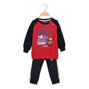 Be Board 2-teiliger Baby-Sportanzug mit Bündchen 0-36 M Sets Junge Rot Größe 12M