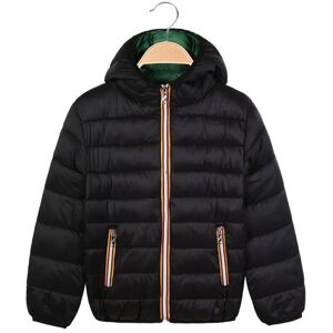 Street Porter Daunenjacke mit Kapuze für Kinder Wintermäntel Junge Schwarz Größe 06