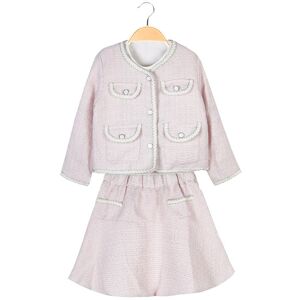 Lollitop Eleganter 3-teiliger Anzug für Mädchen Sets 3-16 Jahre alt Mädchen Rosa Größe 03