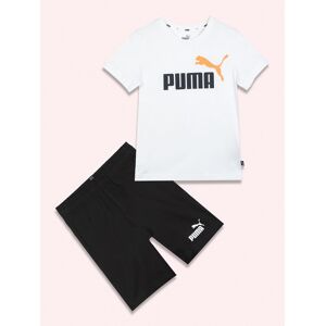 Puma KURZES JERSEY-SET Kurzer Sportanzug für Jungen Sets 3-16 Jahre alt Junge Weiß Größe 13/14