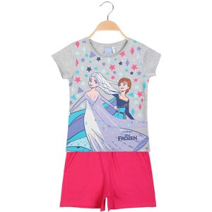 Disney Frozen Kurzes Set für Mädchen aus Baumwolle Sets 3-16 Jahre alt Mädchen Grau Größe 07/08