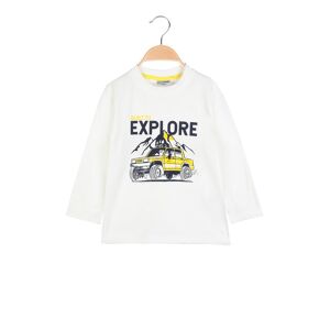 Re Panda Langarm-T-Shirt für Kinder Lange Ärmel T-Shirt Junge Gelb Größe 06