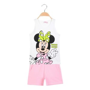 Disney MICKEY and FRIENDS Kurzes Set für Mädchen mit Minnie Sets 3-16 Jahre alt Mädchen Weiß Größe 09/10