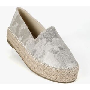 Jek & Jo Damen-Espadrilles mit Plateau Espadrilles Damen Beige Größe 38