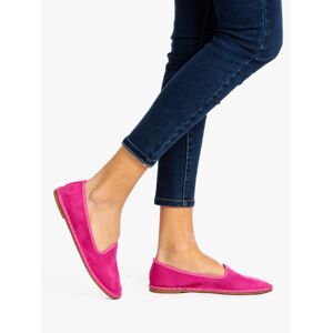 Sissi Miss Wildleder-Espadrilles für Damen Espadrilles Damen Fuchsie Größe 37