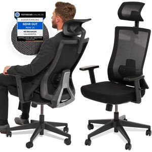 Valkenstol M3 Ergonomischer Bürostuhl 150 Kg – [Höhenverstellbare - Sehr Gut Schwarz Normal