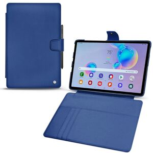 Noreve Lederschutzhülle Samsung Galaxy Tab S6 Lite Perpétuelle Bleu océan