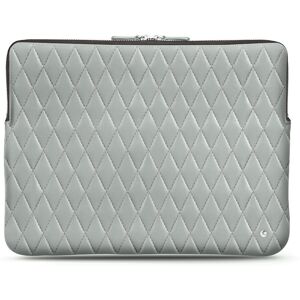 Noreve Schitzhülle aus Leder für MacBook 15' Perpétuelle Couture Gris - Couture