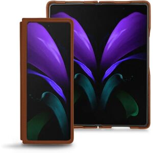 Noreve Lederschutzhülle Samsung Galaxy Z Fold2 Évolution Marron PU