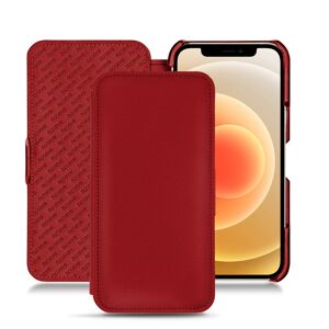 Noreve Lederschutzhülle Apple iPhone 12 mini Évolution Rouge PU