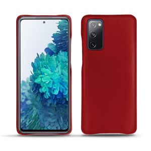 Noreve Lederschutzhülle Samsung Galaxy S20 FE Perpétuelle Rouge