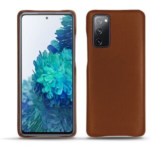 Noreve Lederschutzhülle Samsung Galaxy S20 FE Perpétuelle Marron