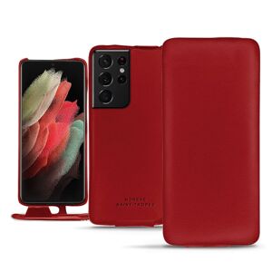 Noreve Lederschutzhülle Samsung Galaxy S21 Ultra Évolution Rouge PU