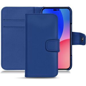 Noreve Lederschutzhülle Apple iPhone 14 Pro Max Évolution Bleu Océan PU