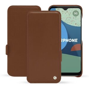 Noreve Lederschutzhülle Fairphone 4 Perpétuelle Marron