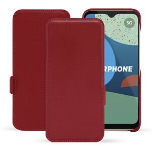 Noreve Lederschutzhülle Fairphone 4 Évolution Rouge PU