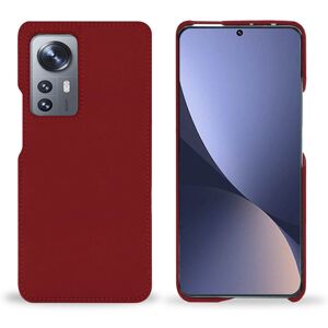 Noreve Lederschutzhülle Xiaomi 12 Pro Perpétuelle Rouge