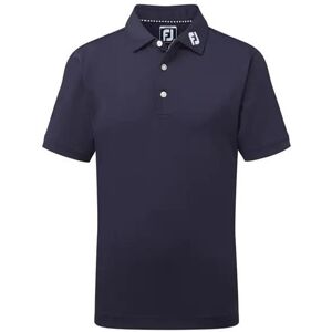 FootJoy Stretch Pique Solid Junior Poloshirt, dunkelblau, Junior, M