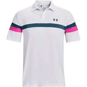 Under Armour T2G Blocked Herren Poloshirt, weiss, Herren, L