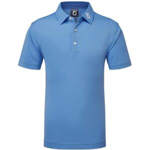 FootJoy Stretch Pique Solid Junior Poloshirt, blau, Junior, S