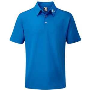 FootJoy Stretch Pique Solid Junior Poloshirt, blau, Junior, XL