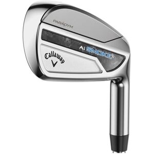 Callaway Paradym Ai Smoke Herren Eisen, Stahl, Stahl, Herren, Linkshänder, Stiff, True Temper Elevate 95 MPH, AW (Approach Wedge)