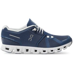 On CLOUD 5 Damen Laufschuhe Denim-White Gr. 42,5