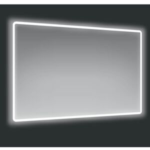 Toscohome Spiegel 120x70 cm mit hinterleuchtetem LED-Rahmen - Victoria